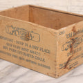 Lot 053 - Vintage "Old Faithful Hygieia" Dustless Chalk Finger Jointed Wooden Box, The American Crayon Company, Sandusky Ohio & New York