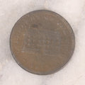 Lot 057 - Antique Sheffield Penny Token Coin "Overseers Of The Poor," Dated 1813, With Image Of Poor House, Original Wear And Patina, 1-3/8" Diameter