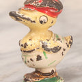 Lot 072 - Vintage Hubley Cast Iron Duck Golfer Paperweight With Original Paint, 2-3/8" H