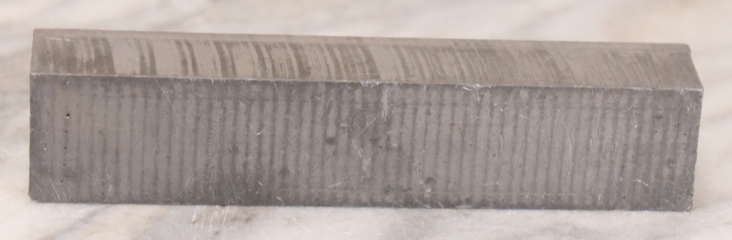 Lot 076 - Vintage Heavy Metal Printing Block For "One Million Dollars"