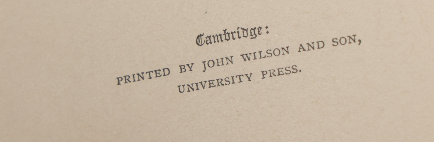 Lot 001 - "New England Legends And Folk Lore In Prose And Poetry" Antique Book By Samuel Adams Drake, Illustrated By F.T. Merrill With Witches On Broomsticks On Cover, Roberts Brothers, Publishers, Boston, 1884, Note Tape On Spine