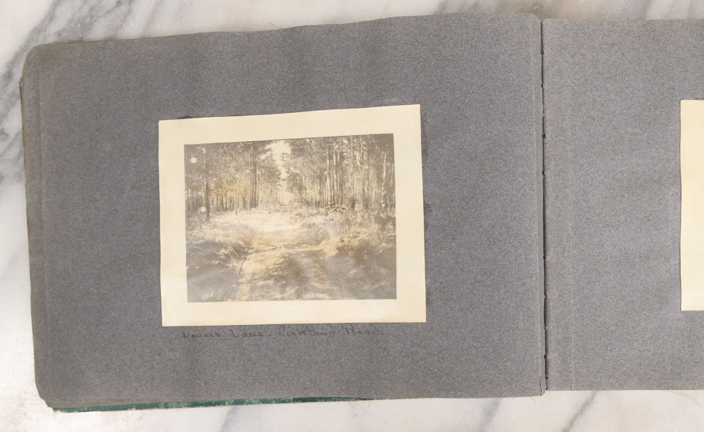 Lot 003 - Antique Snapshot Photo Album Belonging To Mary Eleanor Hill, Containing Photographs Taken In And Around "Brier Crest" In Villanova, Pennsylvania And "Eagle's Nest" In Grovetown, Georgia, With Over 300 Photographs, Including Women In Catacombs