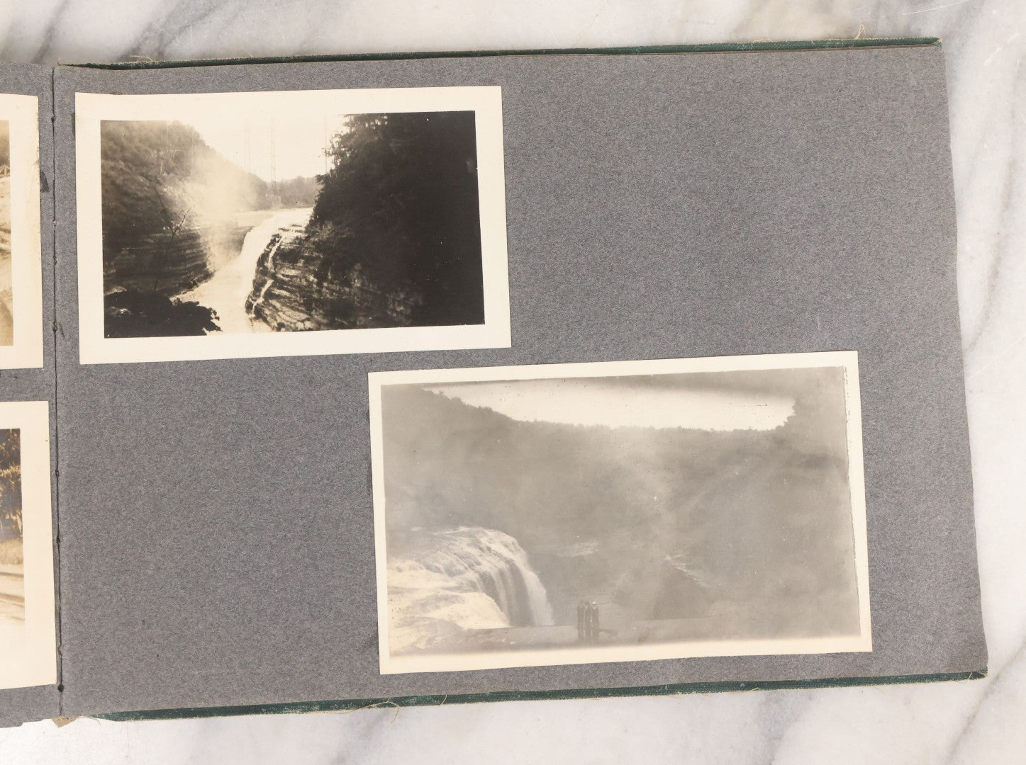 Lot 003 - Antique Snapshot Photo Album Belonging To Mary Eleanor Hill, Containing Photographs Taken In And Around "Brier Crest" In Villanova, Pennsylvania And "Eagle's Nest" In Grovetown, Georgia, With Over 300 Photographs, Including Women In Catacombs