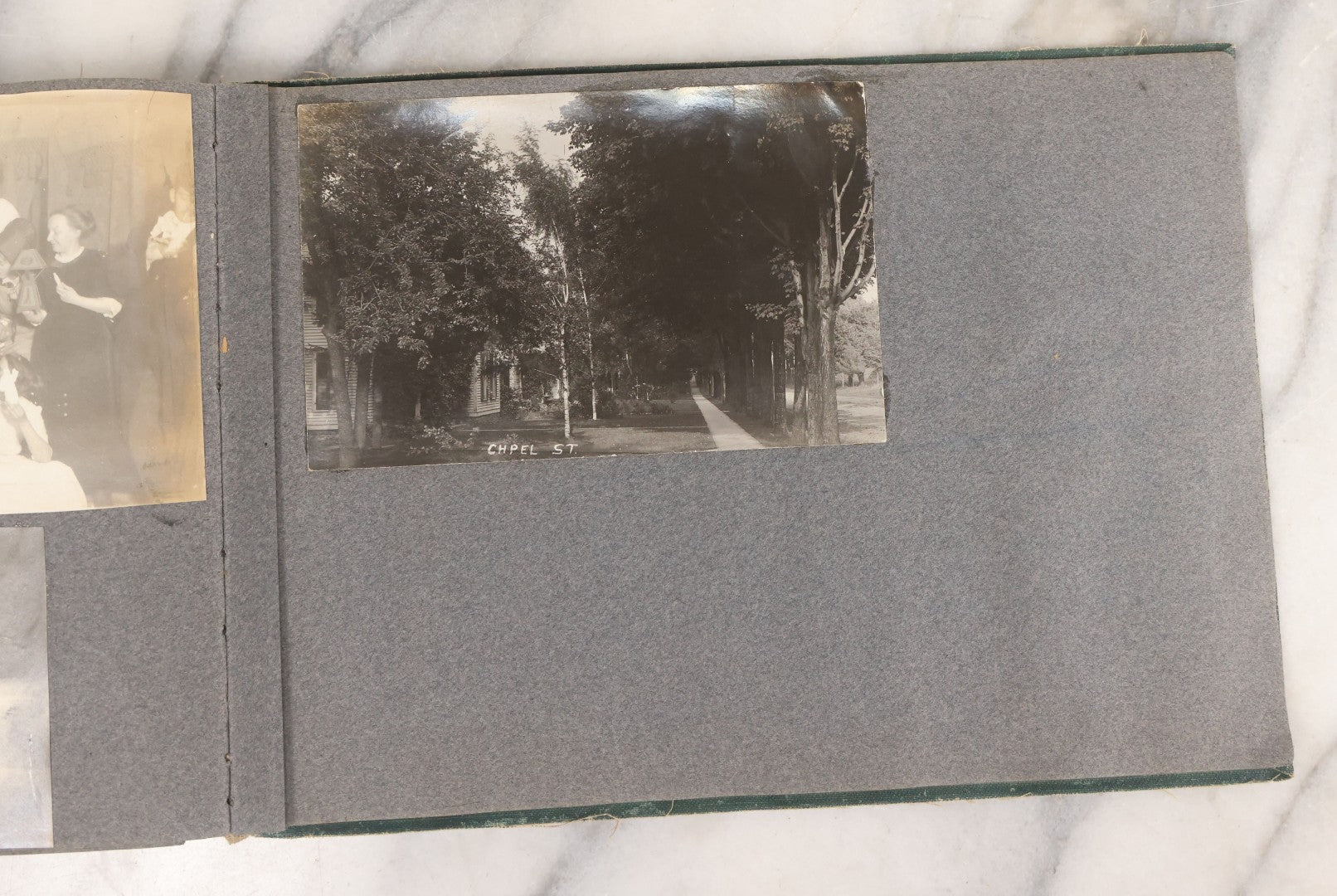 Lot 003 - Antique Snapshot Photo Album Belonging To Mary Eleanor Hill, Containing Photographs Taken In And Around "Brier Crest" In Villanova, Pennsylvania And "Eagle's Nest" In Grovetown, Georgia, With Over 300 Photographs, Including Women In Catacombs