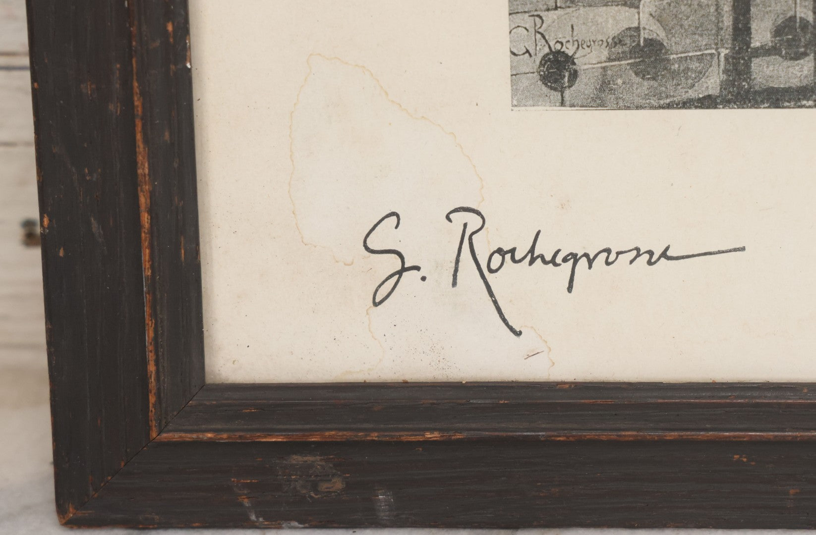 Lot 021 - Antique French Photogravure Print Of Merry Women Titled "Babil D'Oiseaux" (Chatter Of The Birds) After Georges Rochegrosse, Copyright 1895, Paper Gallery Label On Verso From E.A. Walton & Co. Fine Arts, Springfield, Mass, 17-1/2" x 14-3/4"