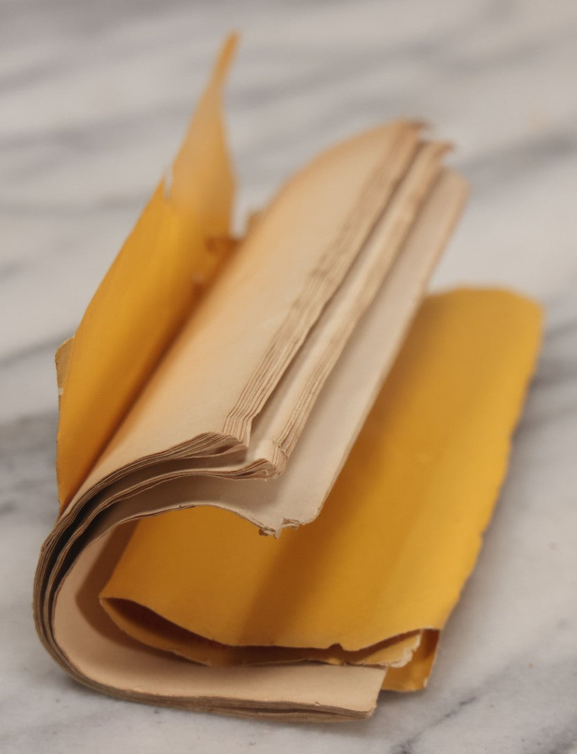 Lot 049 - Antique "Chi Chi" Chinese Fortune Teller Game, Bamboo Fortune Telling Sticks, "The Oldest Known Method Of Fortune Telling In The World," Copyright 1915, The Pacific Dry Goods Co., San Francisco, California, With Original Instructions