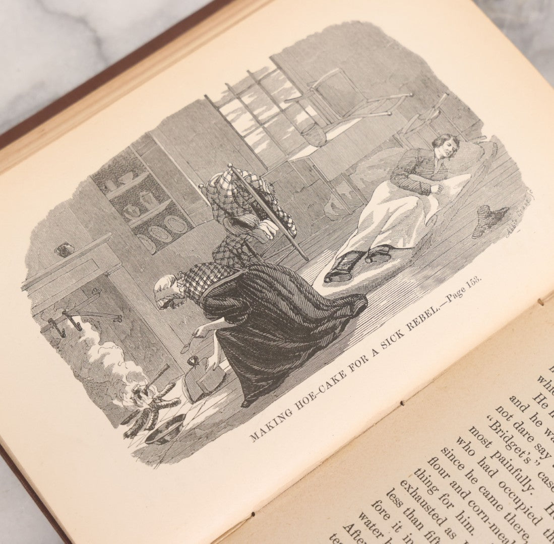 Lot 059 - "The Female Spy Of The Union Army; The Thrilling Adventures, Experiences, And Escapes Of A Woman" Antique Illustrated Civil War History Book By S. Emma E. Edmonds, Crawford & Company, Publishers, Philadelphia, 1883