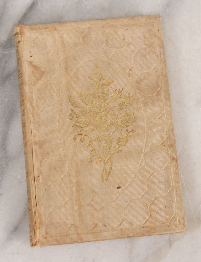 Lot 062 - "The Christian Minister's Affectionate Advice To A Married Couple" Miniature Book By Reverend James Bean, American Tract Society, Publishers, With Marriage Certificate Dated 1858