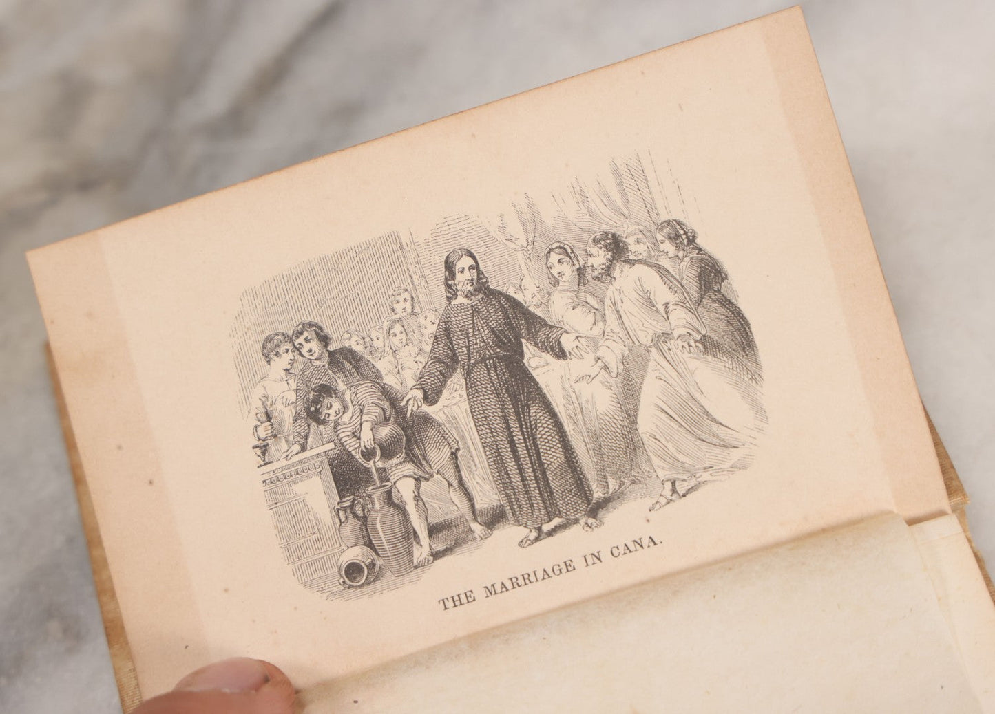 Lot 062 - "The Christian Minister's Affectionate Advice To A Married Couple" Miniature Book By Reverend James Bean, American Tract Society, Publishers, With Marriage Certificate Dated 1858