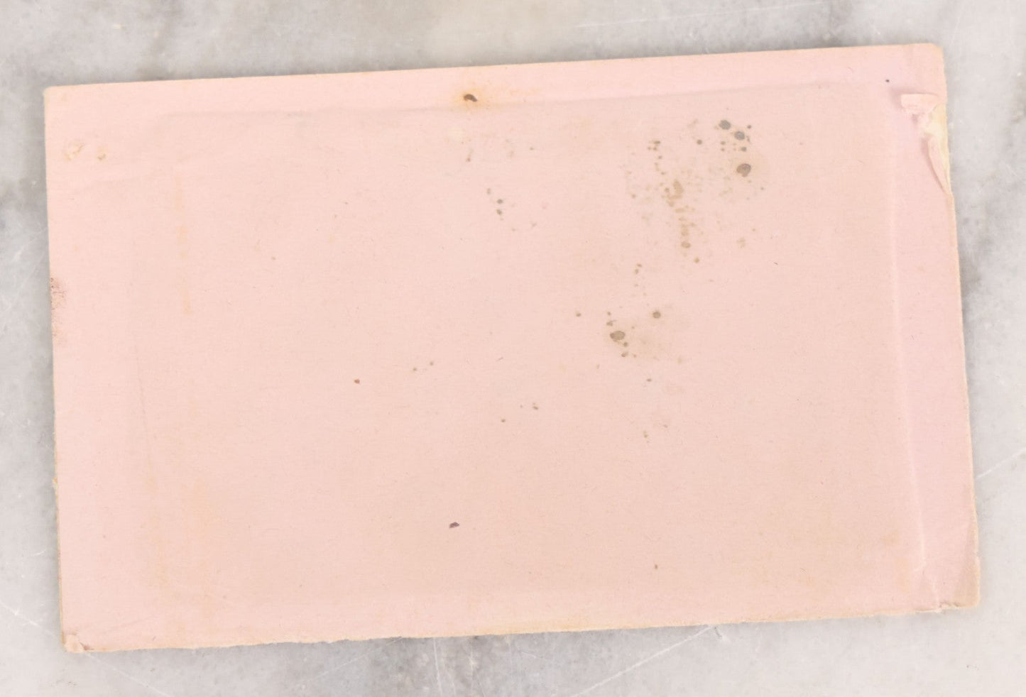 Lot 063 - Antique Tintype Photograph Of Little Girl Posing With Large Doll And Scraggly Little Dog, Photo In Landscape Orientation, In Paper Frame