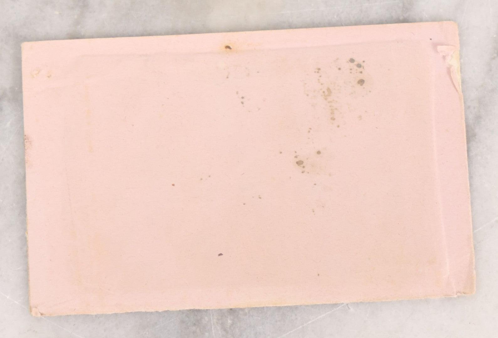 Lot 063 - Antique Tintype Photograph Of Little Girl Posing With Large Doll And Scraggly Little Dog, Photo In Landscape Orientation, In Paper Frame