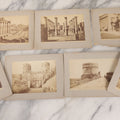 Lot 069 - Grouping Of Seven Antique Boarded Photograph Copies Of Architecture, Art, And Ruins In Rome, Italy