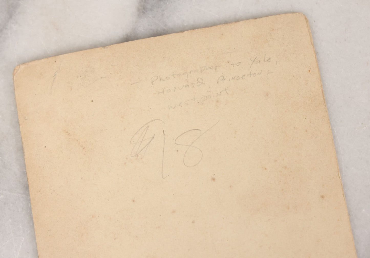 Lot 072 - Pair Of Antique Photographs Of Early American Football Players, Including Cabinet Card Taken By Pach Bros, Broadway, New York