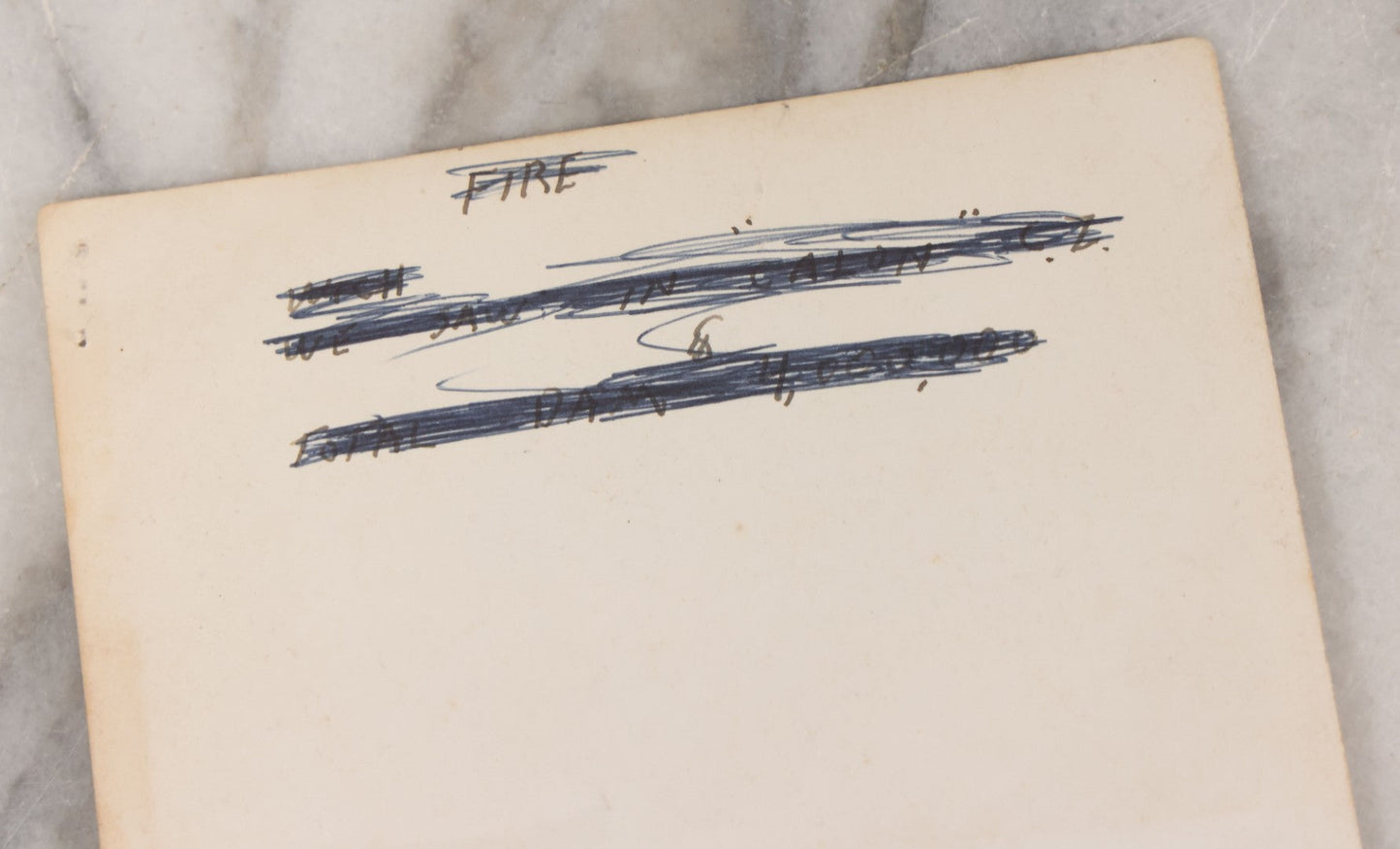 Lot 073 - Grouping Of Eight Vintage Snapshot Photographs, Including Photos Of Marching Soldiers, Barracks, Prison Ruins, And Fire Destruction