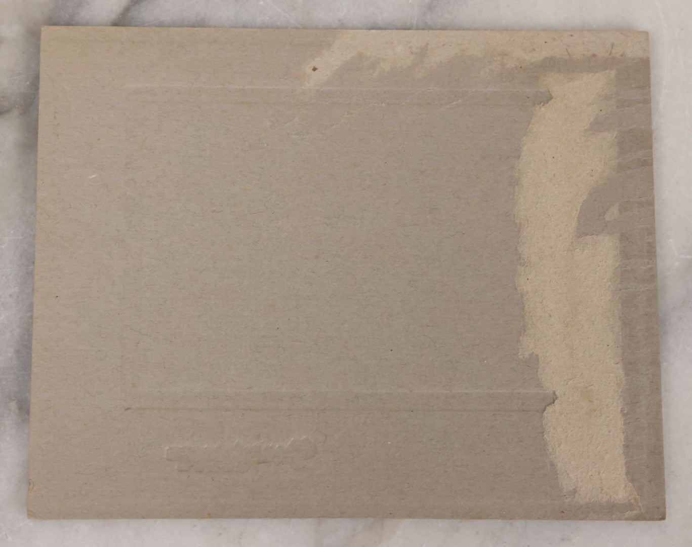 Lot 081 - Antique Boarded Photograph Of Two Japanese Men, Yamaguchi Photo Studio, Yamagata City, Japan