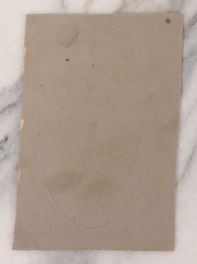 Lot 097 - Antique Trimmed Boarded Photograph Of Young Boy Photographer Posing With Turn Of The Century Box Camera