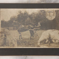 Lot 104 - Antique Boarded Collectible Photograph Print Of Uncle Chas Taylor, "Oldest Driver In The World," Pictured At 103 Years Old, On June 15, 1908, White River Junction, Vermont, Copyright By Brewster Photo Co.