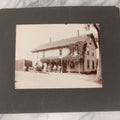 Lot 110 - Antique Boarded Occupational Photograph Of Merchants And Delivery Driver Posing Outside Of "City Wine Store," Likely From Western Massachusetts