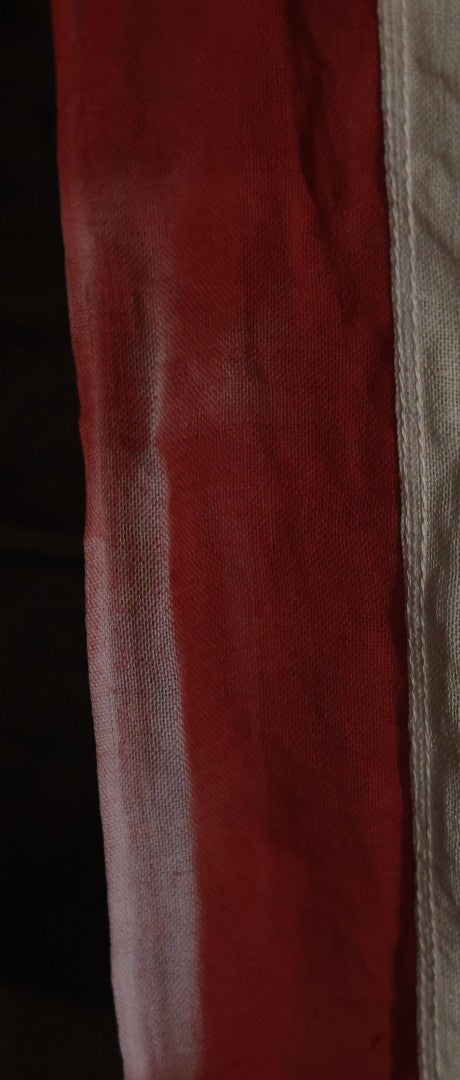 Lot 006 - Vintage 48 Star American Flag, marked 4' x 6', Note Staining To Blue Field, Measures 41" x 68"