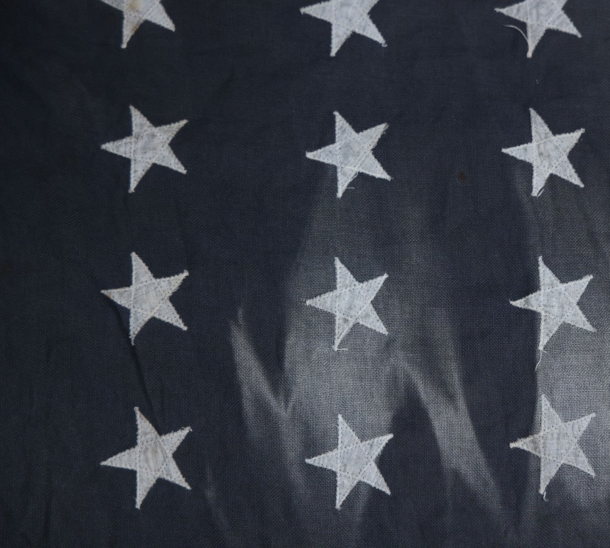 Lot 006 - Vintage 48 Star American Flag, marked 4' x 6', Note Staining To Blue Field, Measures 41" x 68"