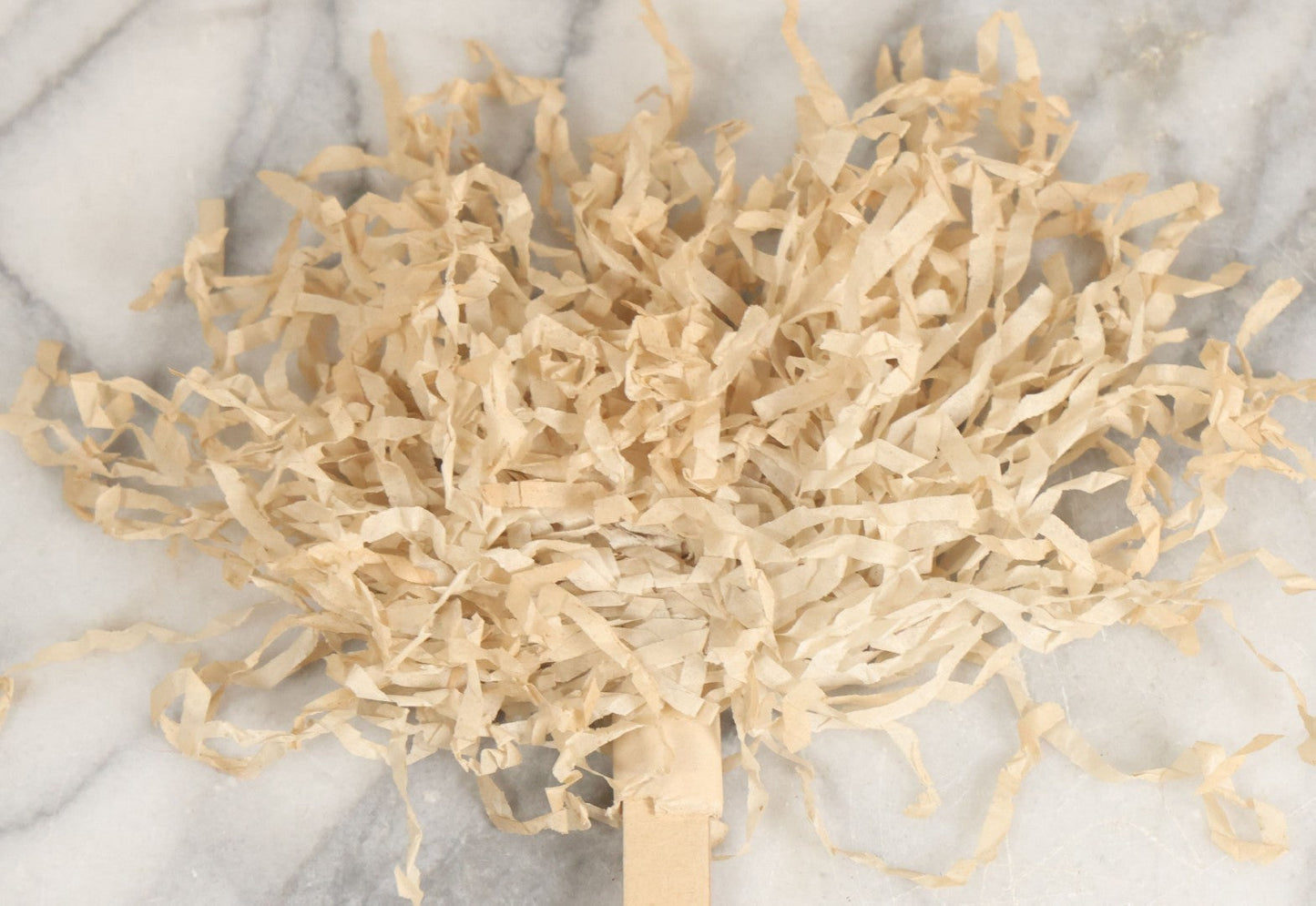 Lot 009 - Vintage American Flag Themed Red White And Blue Independence Day Party Hat With Honeycomb Paper And Pom Pom, Note, Creases, Tears, And Losses