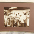 Lot 012 - Vintage Photo Reproduction Of Surgeons At Work, New Haven Hospital Operating Room, Original Photo Circa 1908 By T.S. Bronson, Reproduced By Sandler Collection Inc. For The New Haven Colony Historical Society, Connecticut, In Modern Metal Frame