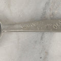 Lot 016 - Vintage Cast Metal Spoon, Souvenir From Old Witch House, Salem, Massachusetts, 6-1/2" Length