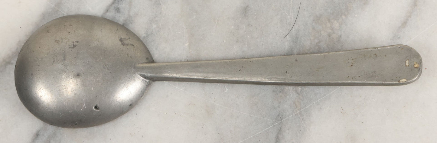 Lot 016 - Vintage Cast Metal Spoon, Souvenir From Old Witch House, Salem, Massachusetts, 6-1/2" Length