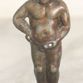 Lot 036 - Vintage Cast Metal "Bruxelles Boy" Peeing Figurine, 3" Height