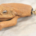 Lot 041 - Modern Oddity Novelty Taxidermy Toad Zippered Coin Pouch Keychain