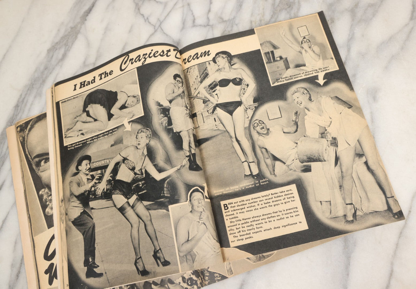 Lot 048 - Grouping Of Three Vintage Pin Up Men's Magazines Including "Cover Girl Models" (November 1949), "Beauty Parade" (March 1949), And "Titter" (April 1949)