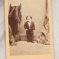 Lot 076 - Antique Carte De Visite C.D.V. Photograph Of Little Person Sideshow Performer Admiral Dot, "13 Years Old, 25 Inches High, Weighs Only 15 Pounds," Of P.T. Barnum Circus Fame, Published By E. & H.T. Anthony & Co., Broadway, New York