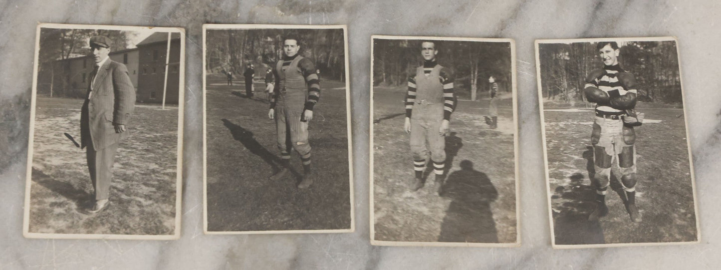 Lot 086 - Grouping Of Fifteen Vintage And Antique Black And White Photographs Of Sports Teams Including 1962 Basketball Team, Early Football Photos, And More