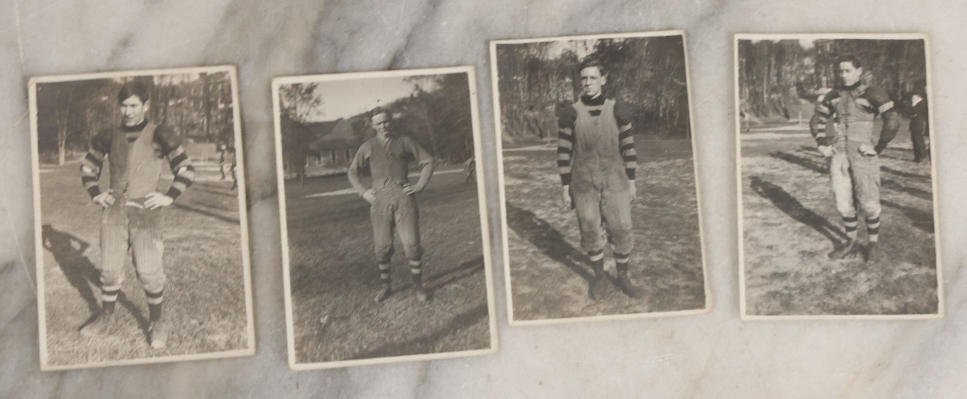 Lot 086 - Grouping Of Fifteen Vintage And Antique Black And White Photographs Of Sports Teams Including 1962 Basketball Team, Early Football Photos, And More