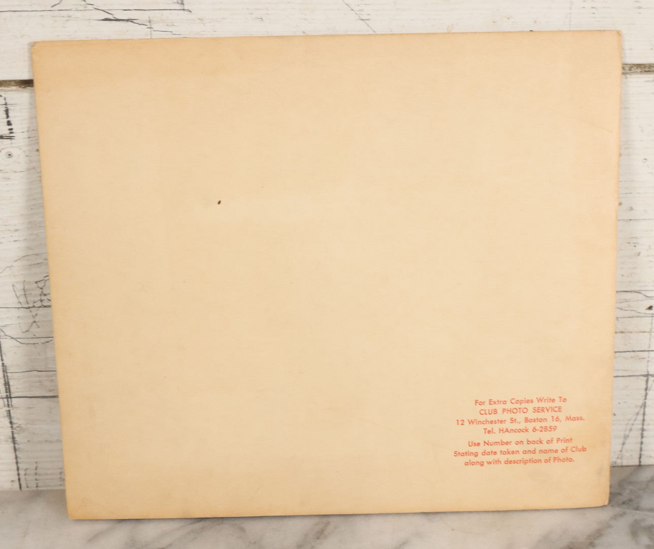 Lot 094 - Vintage Souvenir "Night Out" Photograph In Folder From The Latin Quarter, Boston, Massachusetts, With Printed Folder Cover, September 1950