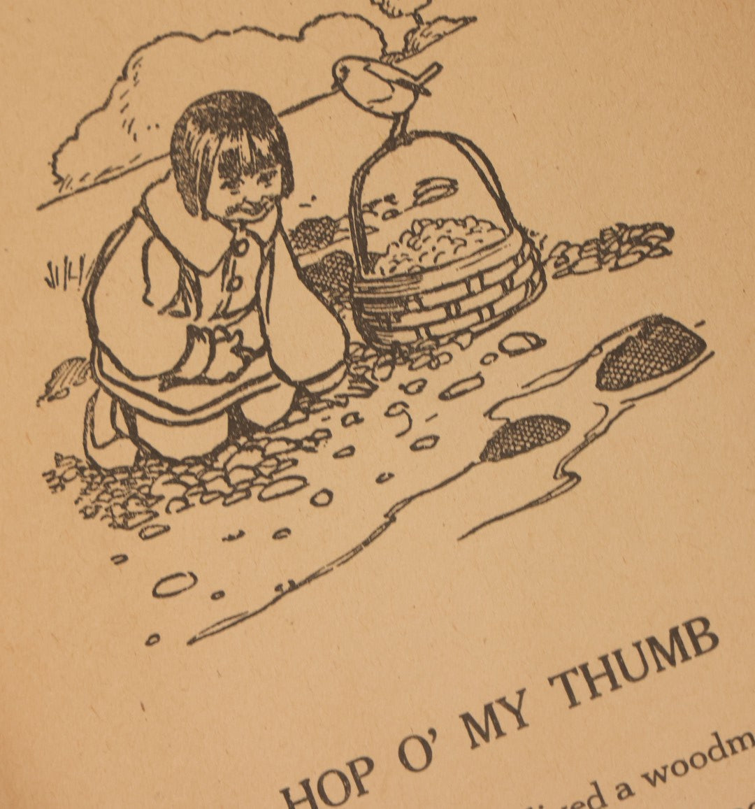Lot 100 - Pair Of Antique Childrens Booklets Including "Hop O'My Thumb" With Lithograph Cover And "Nice Little Stories," Circa 1895