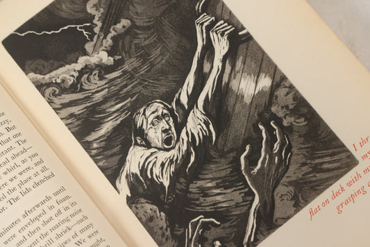 Lot 104 - "Tales Of Mystery And Imagination" Vintage Book By Edgar Allan Poe, With Introduction By Vincent Starrett & Photogravures Of Aquatints By William Sharp, The Heritage Press, New York, 1941