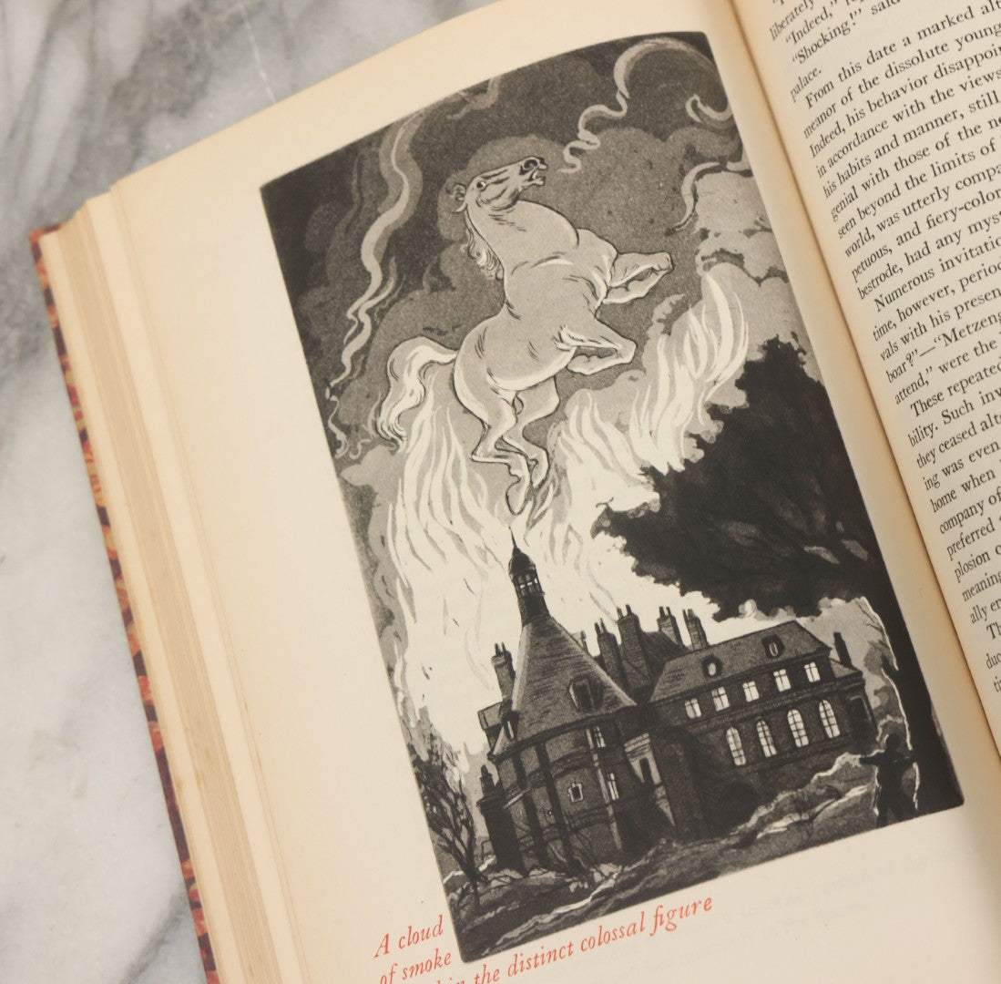 Lot 104 - "Tales Of Mystery And Imagination" Vintage Book By Edgar Allan Poe, With Introduction By Vincent Starrett & Photogravures Of Aquatints By William Sharp, The Heritage Press, New York, 1941