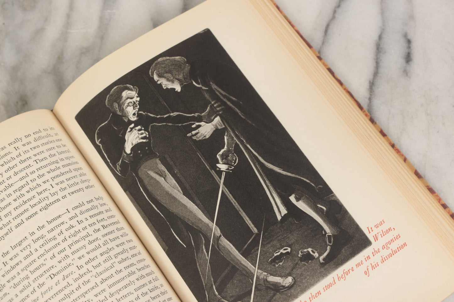 Lot 104 - "Tales Of Mystery And Imagination" Vintage Book By Edgar Allan Poe, With Introduction By Vincent Starrett & Photogravures Of Aquatints By William Sharp, The Heritage Press, New York, 1941