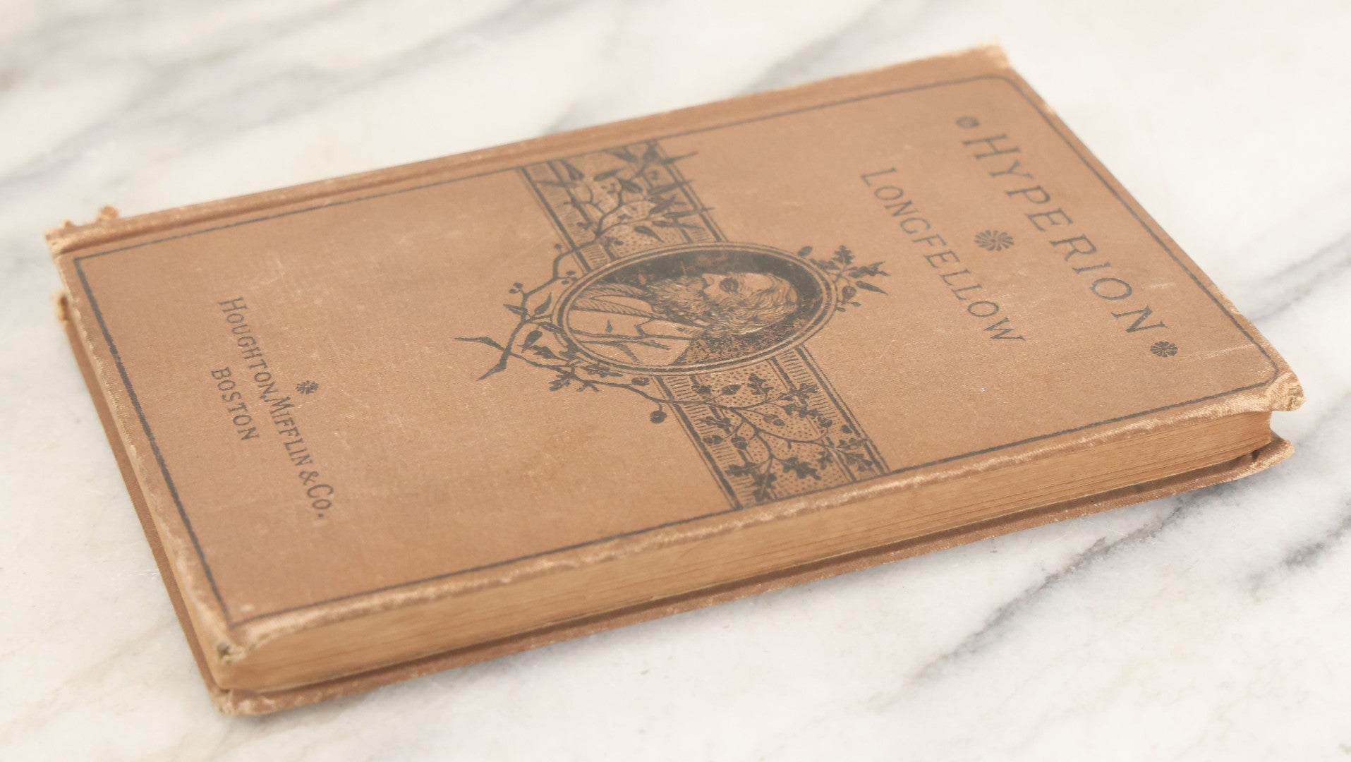 Lot 108 - "Hyperion: A Romance" Antique Novel By Henry Wadsworth Longfellow, Revised Edition, Houghton, Mifflin, And Company, Publishers, Boston, 1869