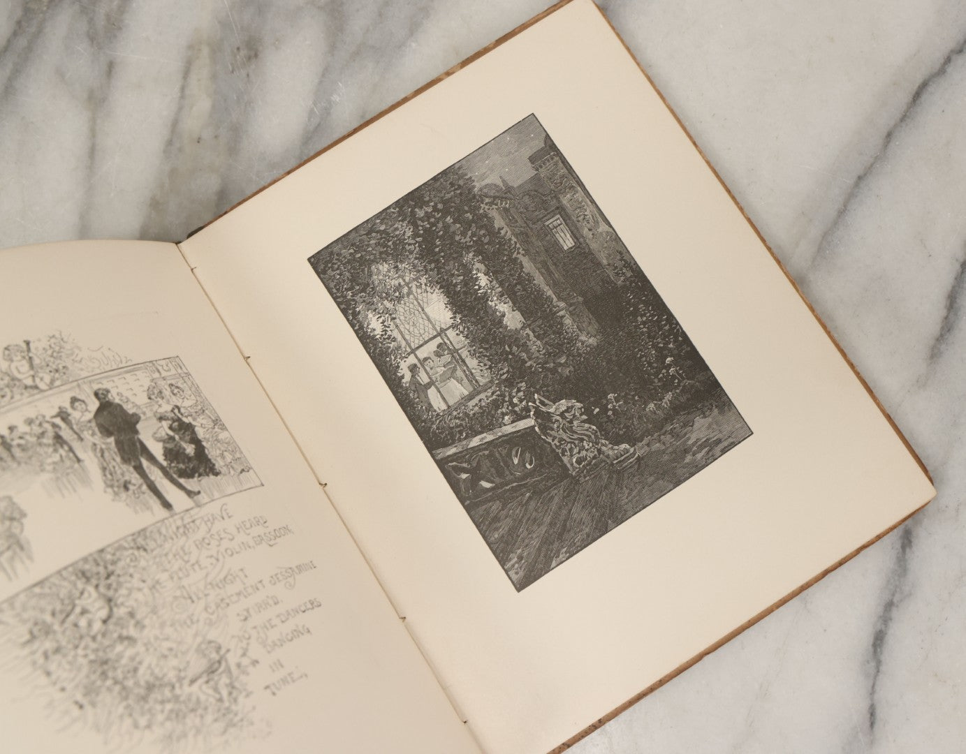 Lot 110 - "Come Into The Garden, Maud" Antique Illustrated Poetry Book By Alfred Tennyson With Designs By Edmund H. Garrett, Lee And Shepard, Publishers, Boston, 1893