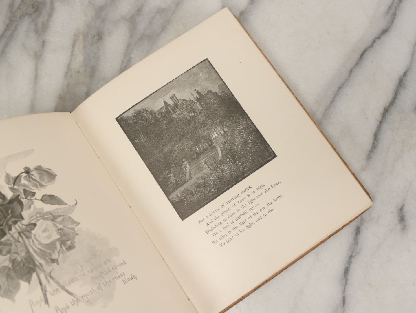 Lot 110 - "Come Into The Garden, Maud" Antique Illustrated Poetry Book By Alfred Tennyson With Designs By Edmund H. Garrett, Lee And Shepard, Publishers, Boston, 1893
