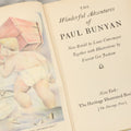 Lot 116 - "The Wonderful Adventures Of Paul Bunyan" Vintage Book Retold By Louis Untermeyer, Illustrated By Everett Gee Jackson, The Heritage Illustrated Bookshelf, Publisher, New York, 1945
