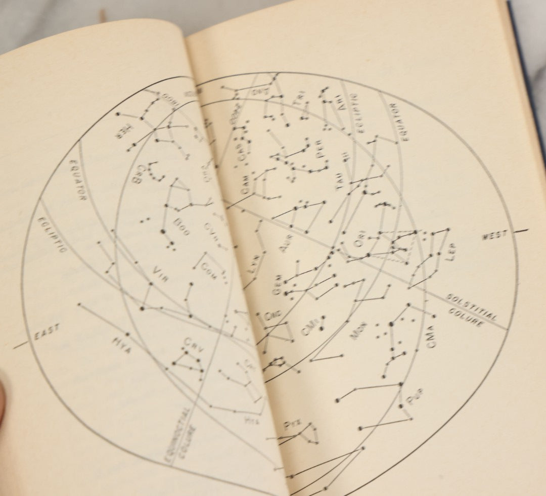 Lot 118 - "Olcott's Field Book Of The Skies" Vintage Astronomy Book Revised By R. Newton Mayall And Margaret W. Mayall, Signed By Both, Fourth Edition, Illustrated, G.P. Putnam's Sons, Publishers, New York, 1954