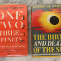Lot 119 - "One, Two, Three... Infinity: Facts & Speculations Of Science" (1947) And "The Birth And Death Of The Sun: Stellar Evolution And Subatomic Energy" (1940) Pair Of Vintage Books Written And Illustrated By George Gamow, The Viking Press, New York