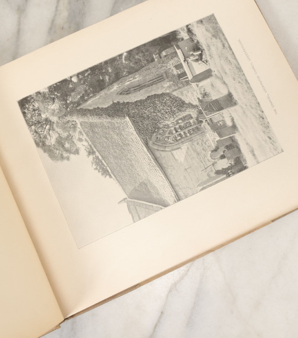 Lot 122 - "Country Architecture In France And England XV And XVI Centuries" Antique Architecture Photography Book From Negatives By C.D. Arnold, H.D. Higinbotham, And E.A. Stewardson, C.D. Arnold, Publisher, Buffalo, New York, 1896