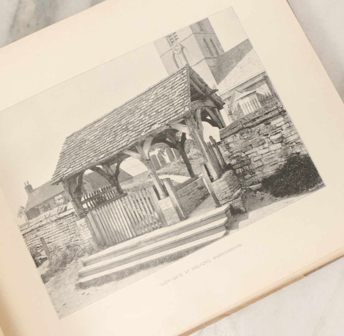 Lot 122 - "Country Architecture In France And England XV And XVI Centuries" Antique Architecture Photography Book From Negatives By C.D. Arnold, H.D. Higinbotham, And E.A. Stewardson, C.D. Arnold, Publisher, Buffalo, New York, 1896