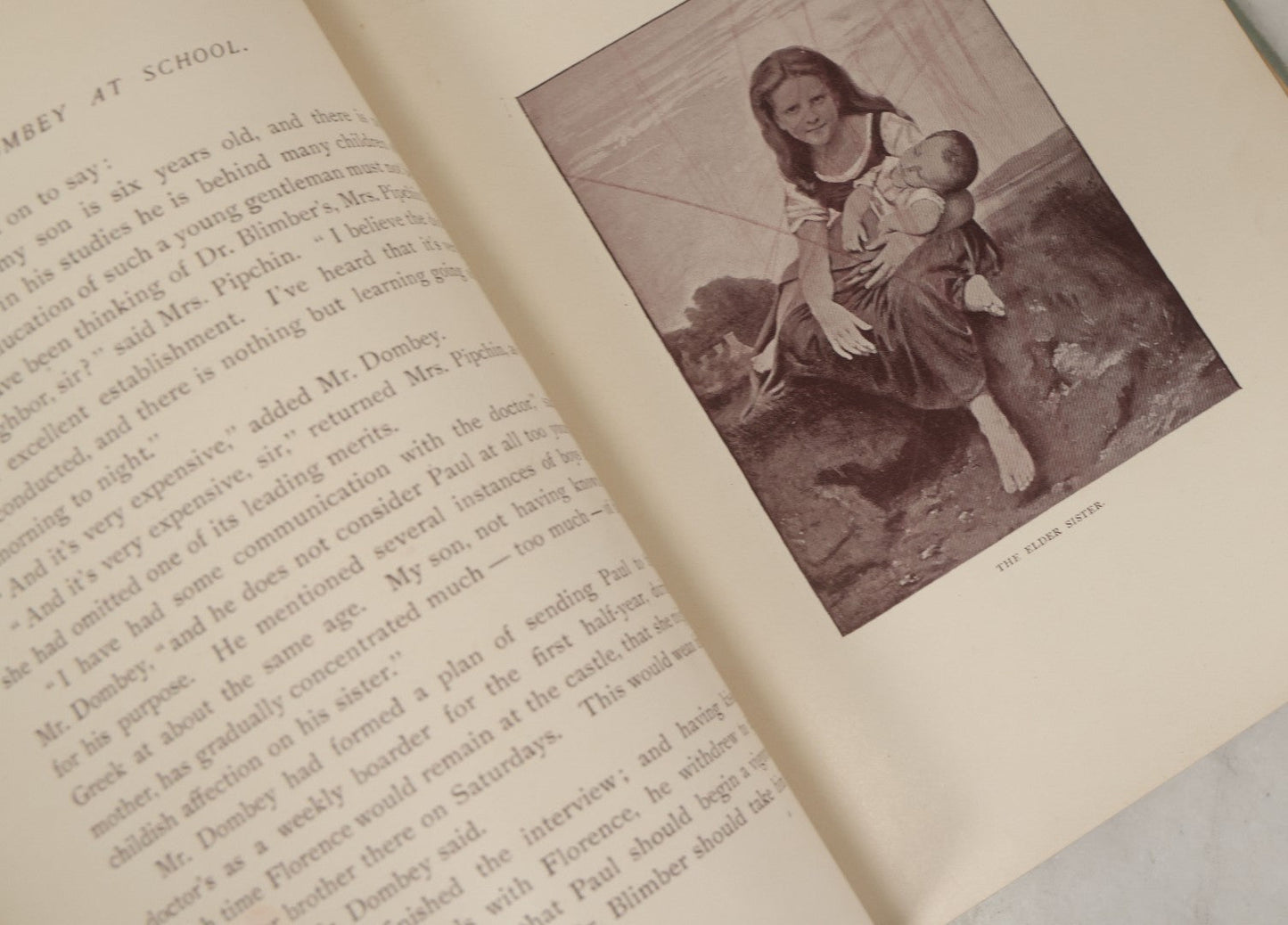 Lot 127 - "Child Classics Of Prose" Antique Children's Story Book Compiled By Mary R. Fitch Pierce, Illustrated With Full Page Reproductions Of Famous Paintings, D. Lothrop Company, Boston, 1893