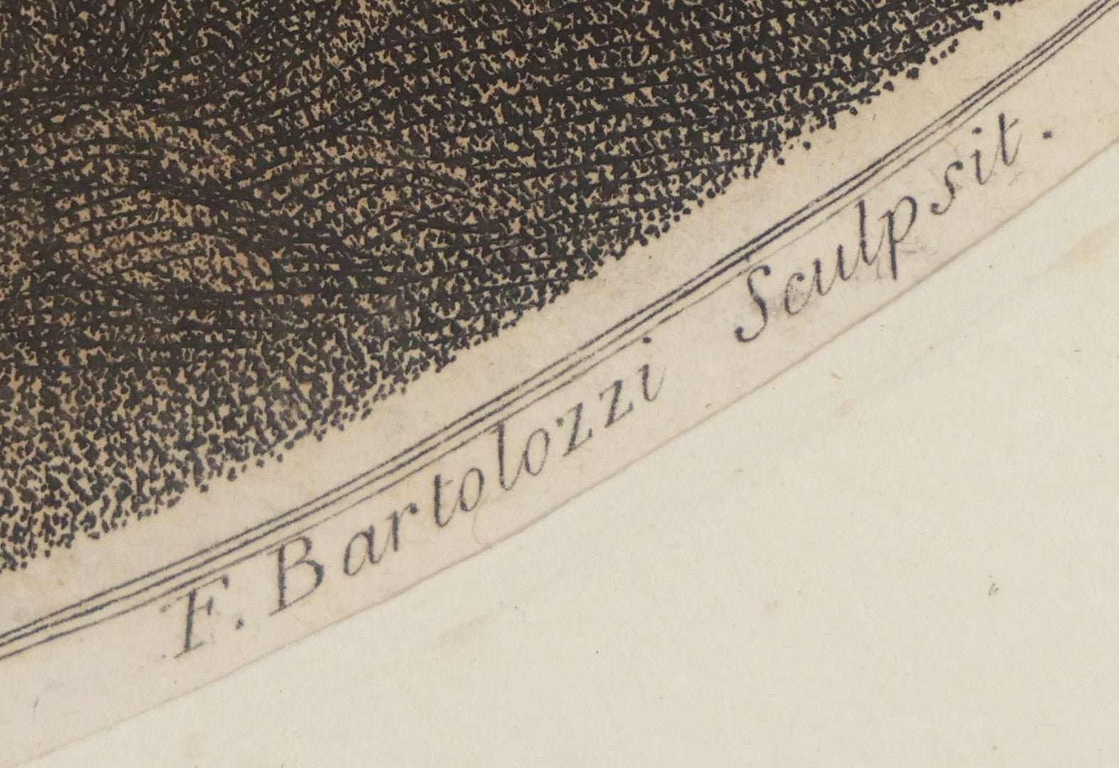 Lot 010 - Antique 18th Century Stipple Engraving, Allegorical Artwork Depicting Invention, Engraved By Francesco Bartolozzi After Angelica Kauffman, Published By John & Josiah Boydell, 1787, In Modern Frame, 16-1/8" x 13-1/2"