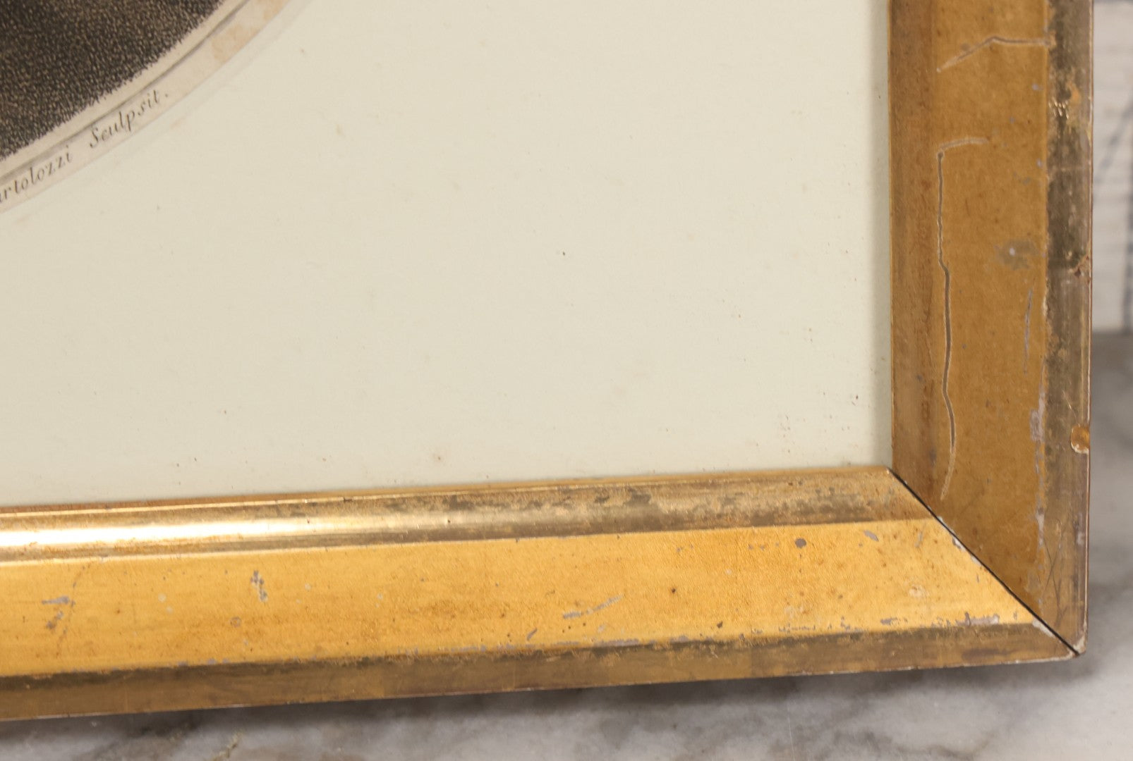 Lot 010 - Antique 18th Century Stipple Engraving, Allegorical Artwork Depicting Invention, Engraved By Francesco Bartolozzi After Angelica Kauffman, Published By John & Josiah Boydell, 1787, In Modern Frame, 16-1/8" x 13-1/2"